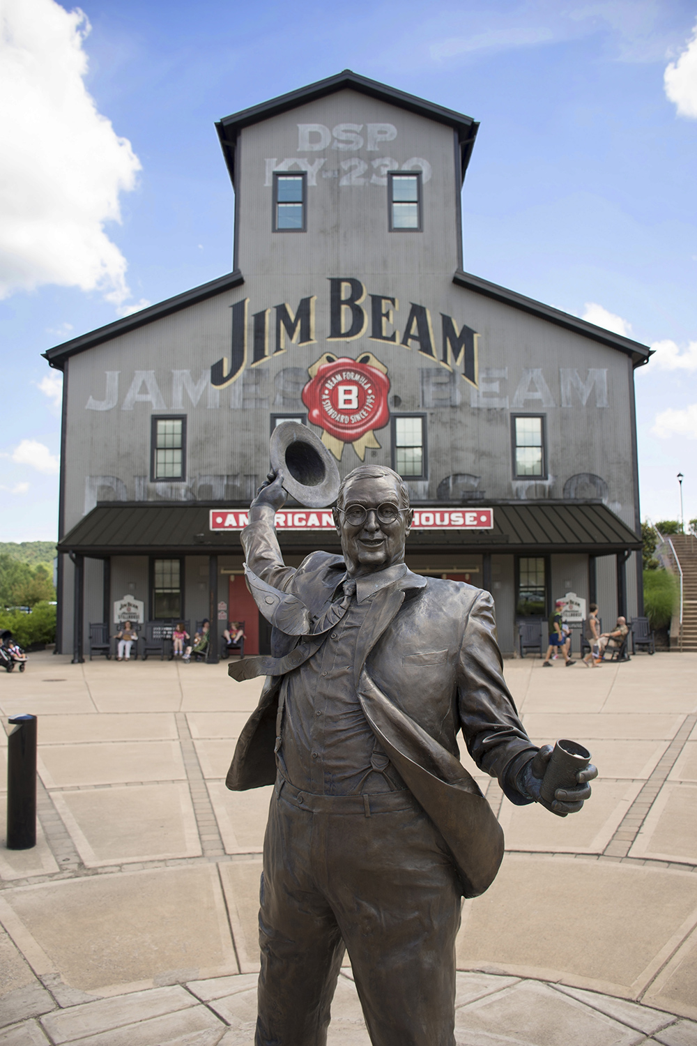 Jim Beam Distillery in Kentucky