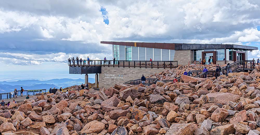 Pikes Peak Colorado Summit Visitor Center