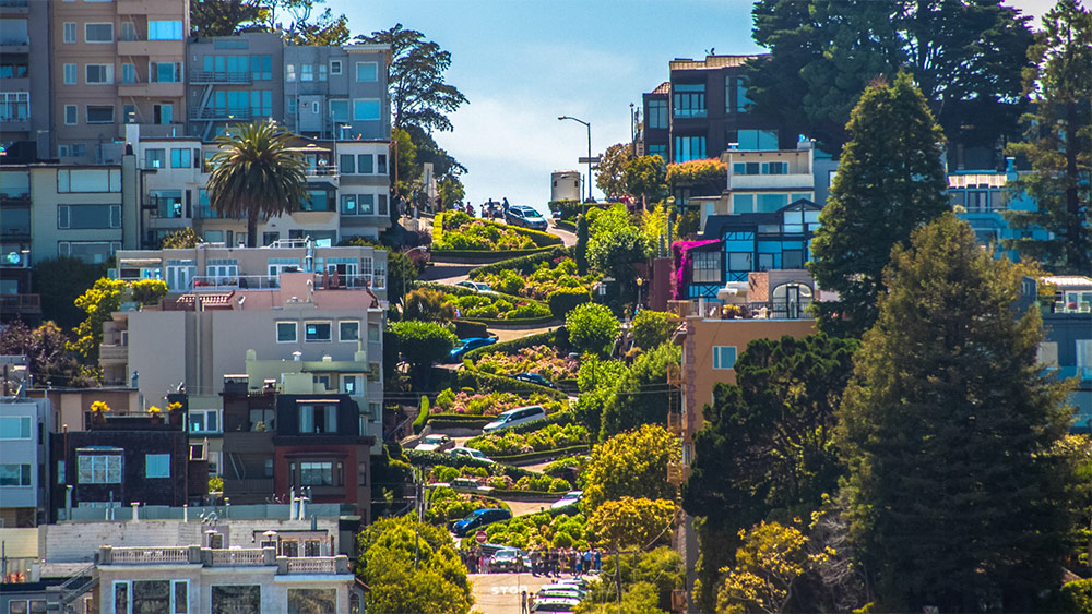 The famous Lombard Street in San Francisco, California, San Francisco provides many adventures and diverse experiences for traveling nurses in California. There is always something entertaining in San Francisco after your daily caring assignment.
