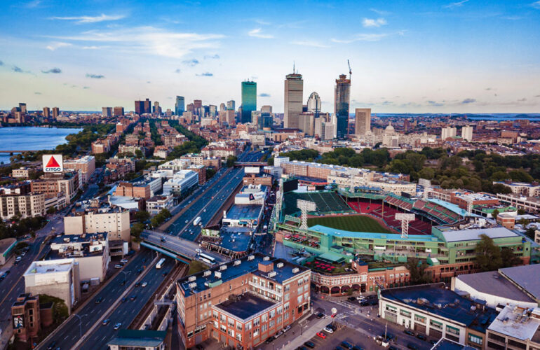 Downtown Boston offers almost everything to travel RNs, including the famed Fenway Park.