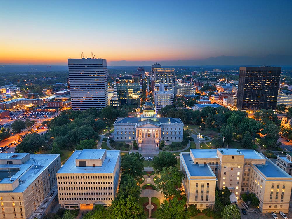 State Capital in Columbia, South Carolina