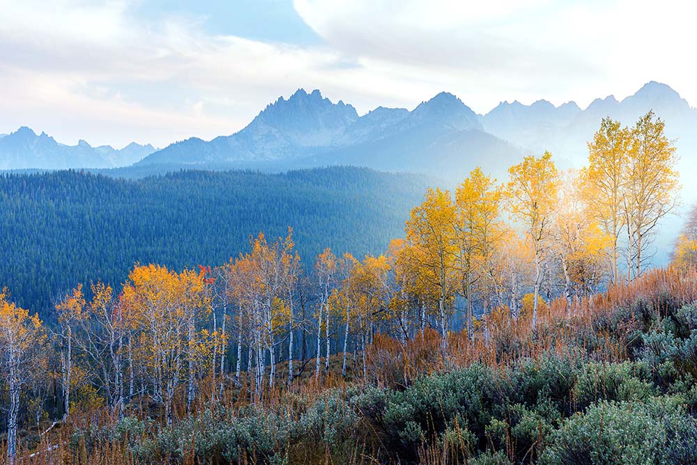 Sawtooth Mountains of Idaho: A great place for travel healthcare workers